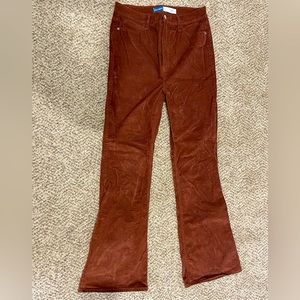 High-rise Corduroy Flare Jeans